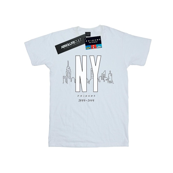 Friends Boys NY City T-shirt 12-13 år Vit White 12-13 Years