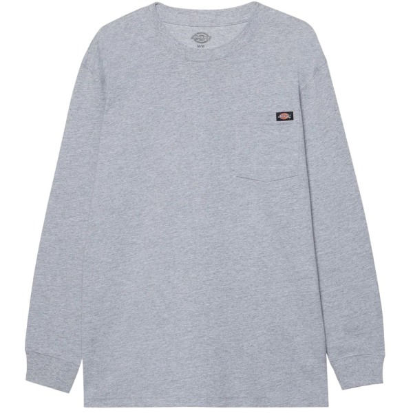 Dickies Herr Luray Pocket Långärmad T-shirt L Charcoal Charcoal L