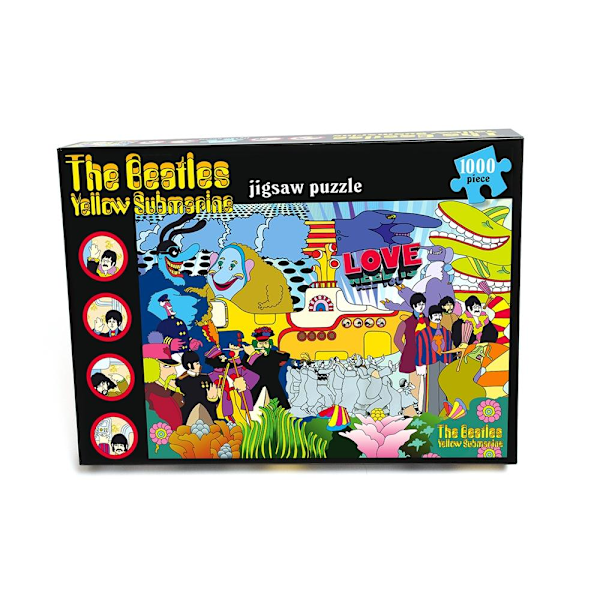 The Beatles Yellow Submarine Pussel En Storlek Flerfärgad Multicoloured One Size