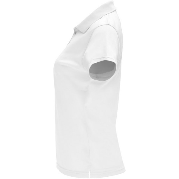 Roly Dam/Dam Monzha Kortärmad Sports Polo Shirt XL Vit White XL