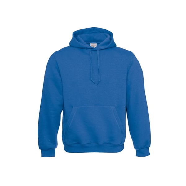 B&C Barn/Barn Plain Hooded Sweatshirt/Hoodie 12-14 År R Royal Blue 12-14 Years