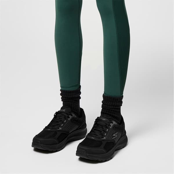 Skechers Dam Go Run Consistent 2.0 Advantage Läder Triple Black 6 UK