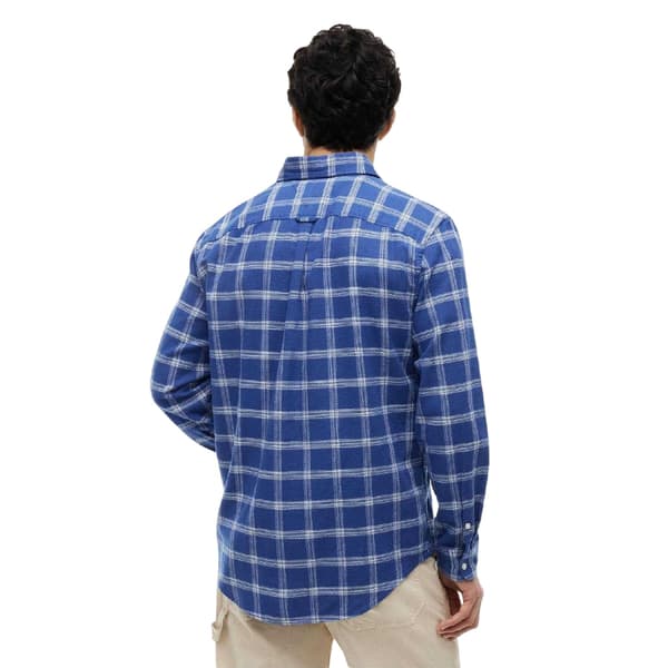 Tommy Jeans Herrskjorta Rutig M Blå Rutig Blue Check M