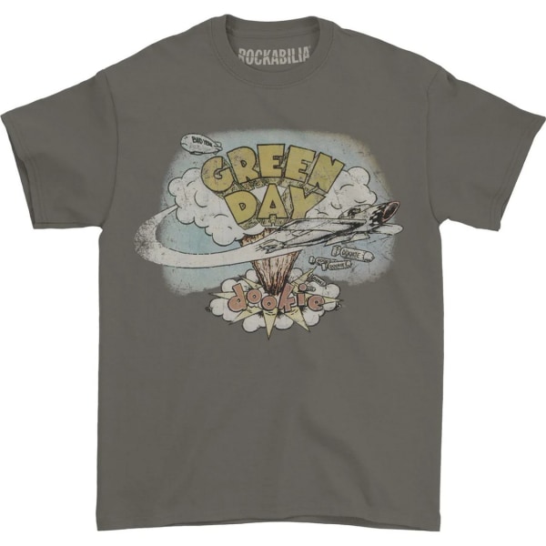 Green Day Unisex Vuxen Dookie Vintage T-shirt M Grå Grey M