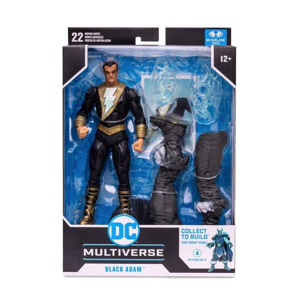 DC Comics Lightning Bolt Black Adam Actionfigur En Storlek Svart Black One Size