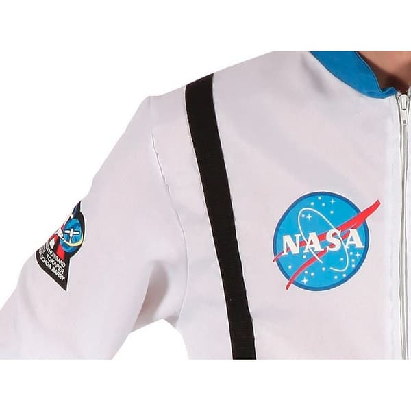 Bristol Novelty Herr Astronaut Kostym Standard Vit White Standard