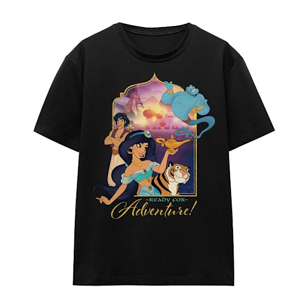 Aladdin Unisex Vuxen Är Redo För Äventyr Jasmine Abu Rajah Black L
