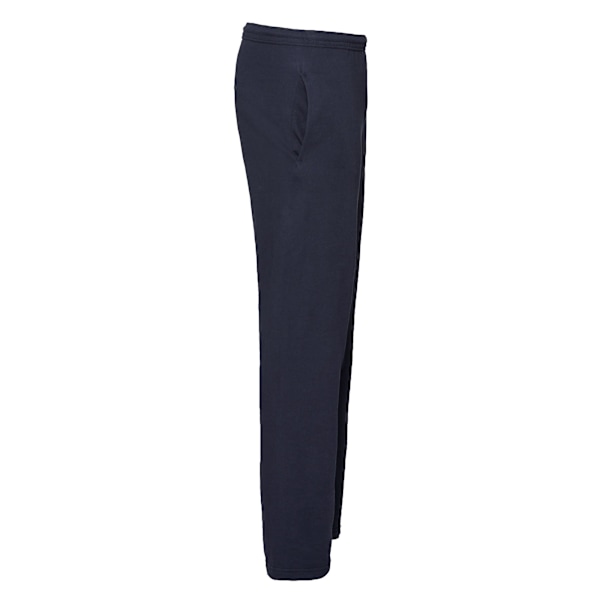 Fruit of the Loom Herr Lättvikts Joggingbyxor L Mörkblå Deep Navy L