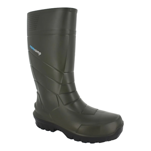 Nora Unisex Vuxen Noracomp Säkerhetsstövlar 10 UK Grön/Svart Green/Black 10 UK