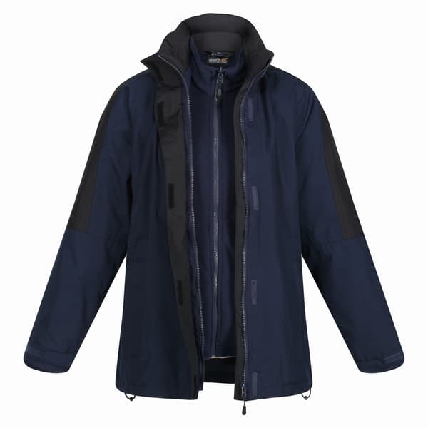 Regatta Professional Dam/Dam 3-i-1 Vattentät Jacka 8 N Navy/Black 8