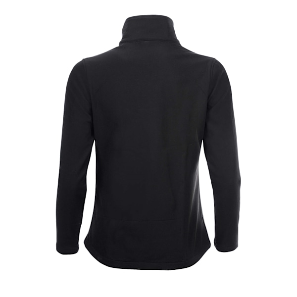 SOLS Dam/Kvinnor Race Full Zip Vattenavvisande Softshell Jacka Black L