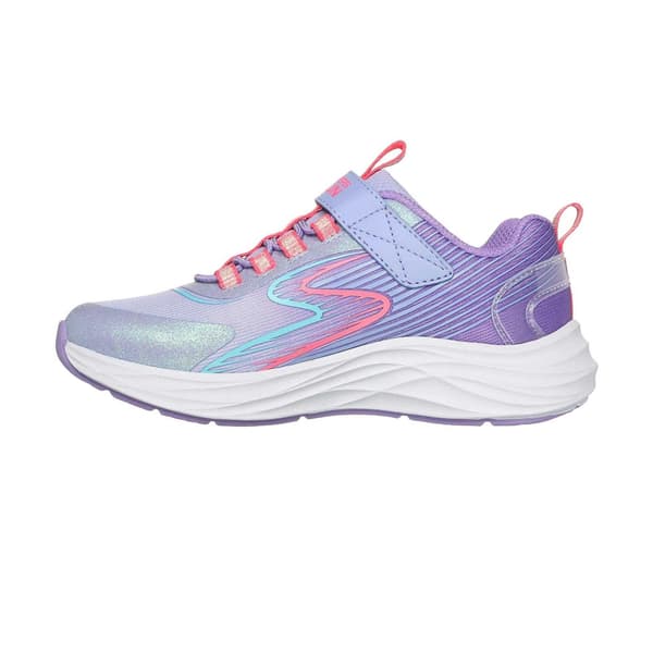 Skechers Barn Go Run Flat Träningsskor 3 UK Lavendel/Mult Lavender/Multicoloured 3 UK