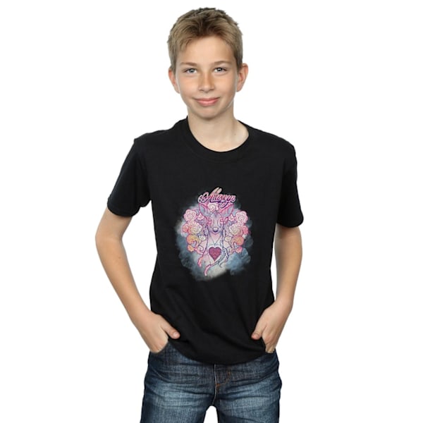 Harry Potter Boys Always Doe T-shirt 12-13 år Svart Black 12-13 Years