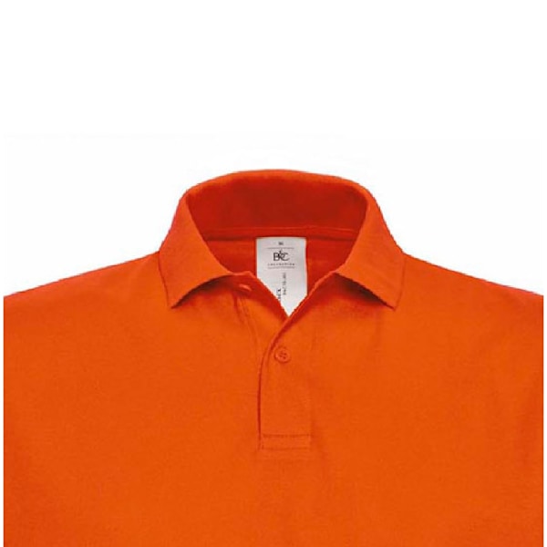 B&C ID.001 Herr Kortärmad Polotröja XS Orange Orange XS