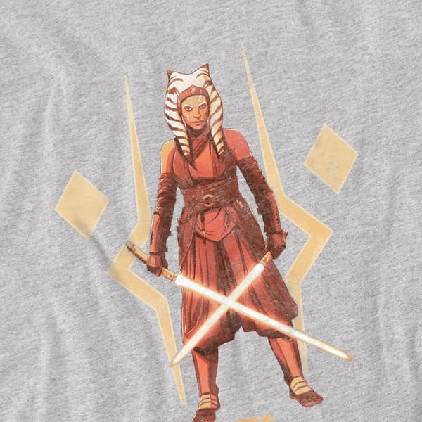 Star Wars: Ahsoka Barn/Barn The Warrior Sweatshirt 5-6 År Athletic Heather 5-6 Years
