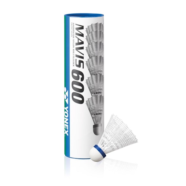 Yonex Mavis 600 Shuttlecock (6-pack) One Size Vit White One Size