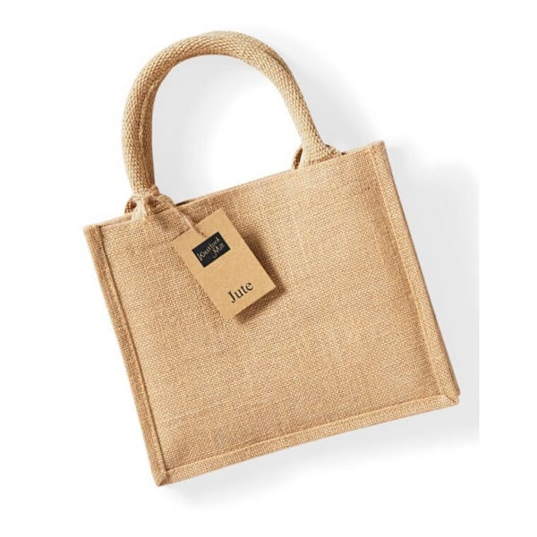 Westford Mill Jute Mini Presentpåse One Size Marinblå Navy One Size