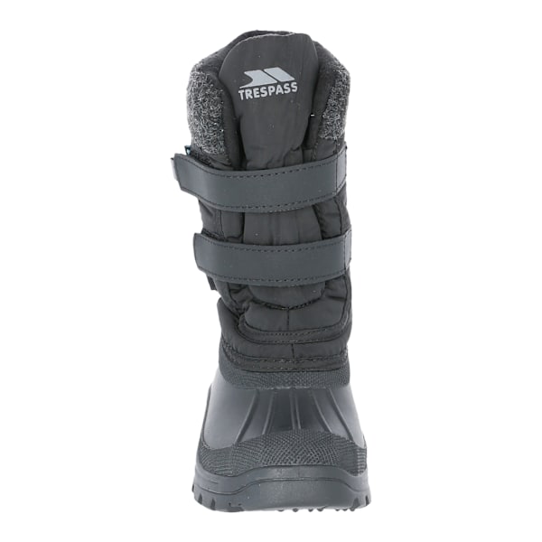 Trespass Barnens Pojkar Strachan II Vattentät Touch Fastening Black 1 Youth UK