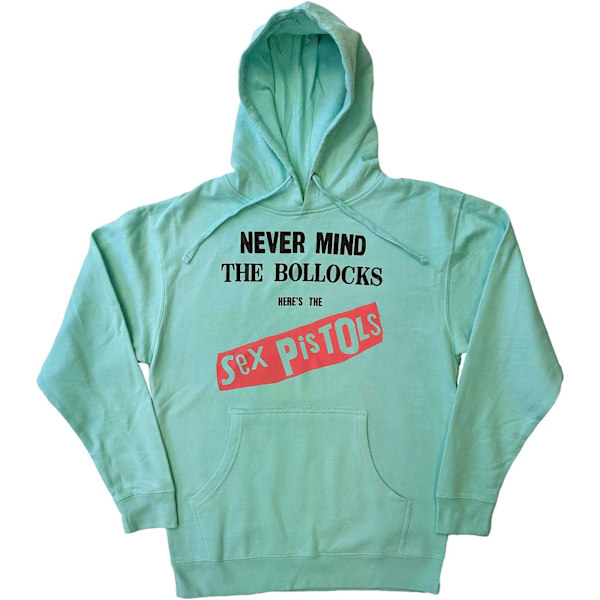 Sex Pistols Unisex Vuxen Never Mind The Bollocks Album Hoodie L Green L