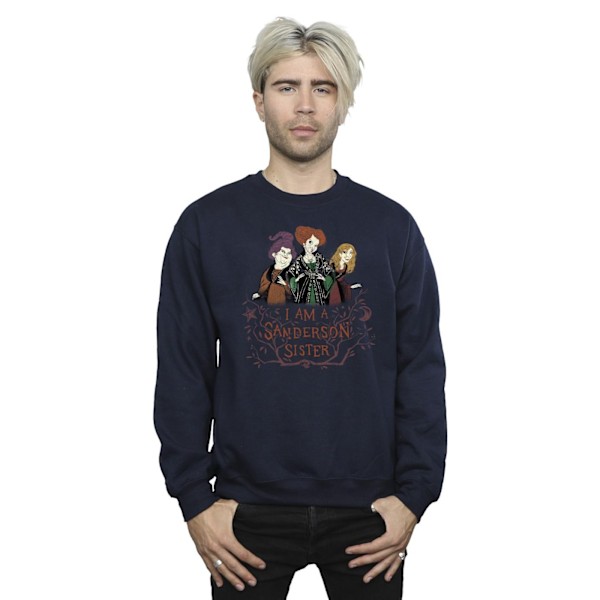 Disney Hocus Pocus Sanderson Sister Sweatshirt 3XL Marinblå Navy Blue 3XL