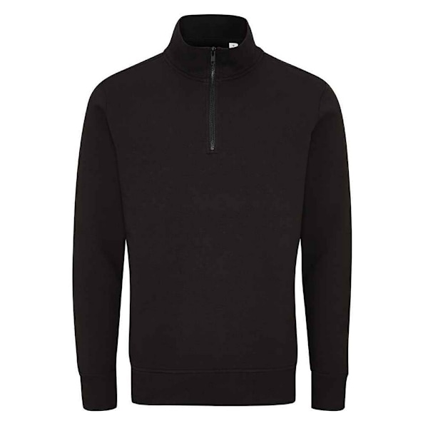 Mantis Unisex Vuxen Kvarts Dragkedja Sweatshirt XL Svart Black XL