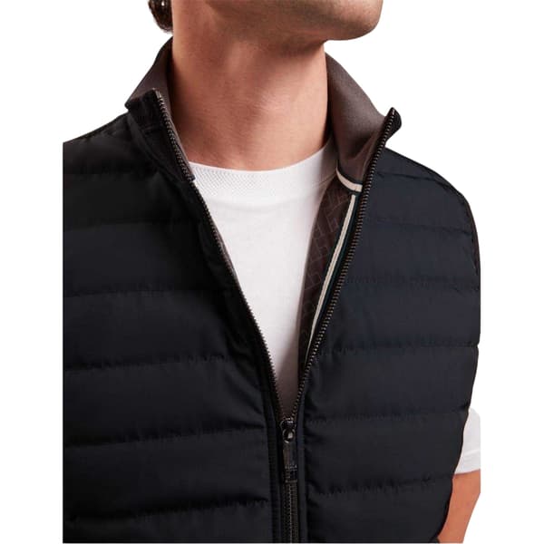Ted Baker Herr Quiltad Gilet XL Marinblå Navy XL
