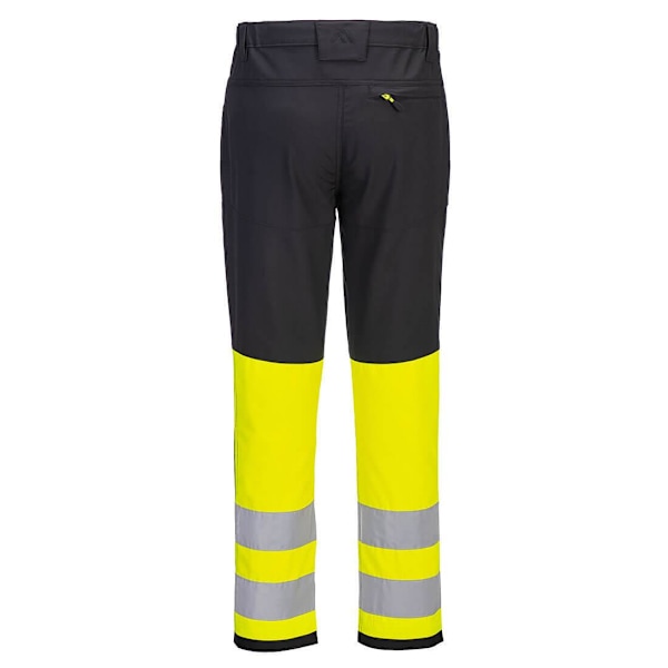 Portwest Unisex Vuxen WX2 Miljövänliga Varselbyxor 42R Yellow/Black 42R