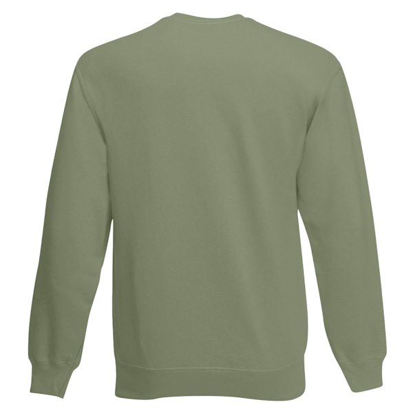 Fruit Of The Loom Herr Set-In Belcoro® Garn Sweatshirt M Classi Classic Olive M
