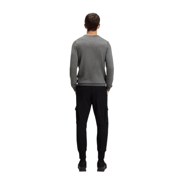 Hugo Boss Herr San Cedric-M1 Tröja med rund hals M Grå Grey M