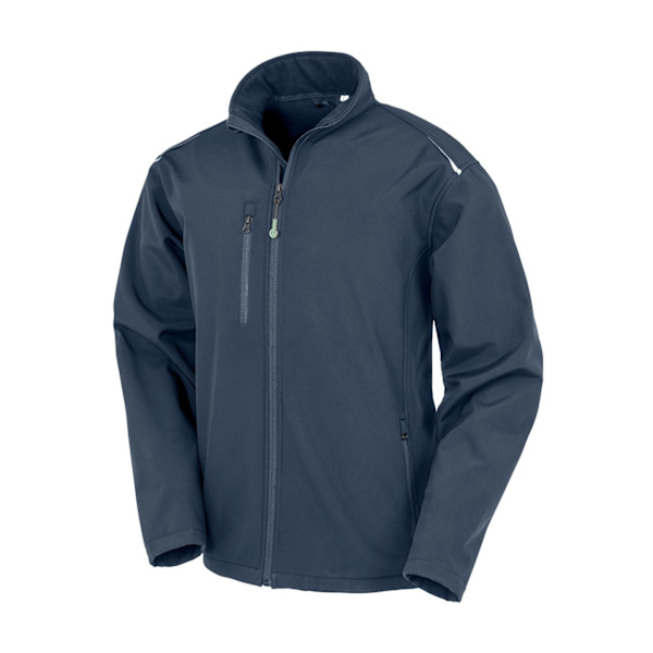 Result Genuine Recycled Mens Soft Shell Jacket XXL Marinblå Navy XXL