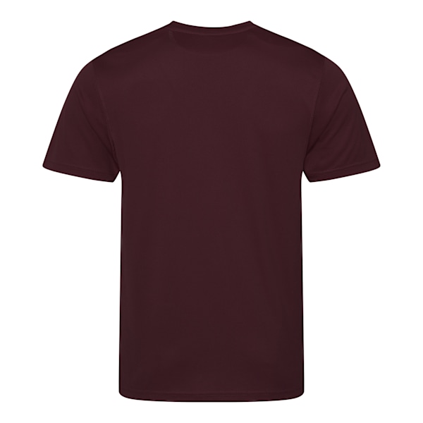 AWDis Just Cool herrprestanda enfärgad T-shirt XS Bourgogne Burgundy XS