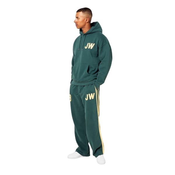 Jack Wills Herr Regular Hoodie med dragsko S Evergreen Evergreen S