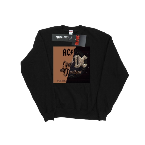AC/DC Boys Rock or Bust / För dem om Splice Sweatshirt 9-1 Black 9-11 Years