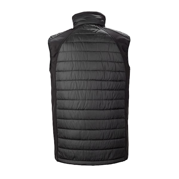 Result Unisex Vuxen Kompass Softshell Väst XS Svart/Gul Black/Yellow XS