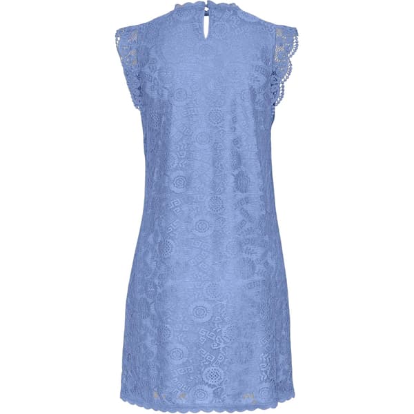 Pieces Dam Olline Spets Casual Miniklänning 14 UK Hydran Hydrangea 14 UK