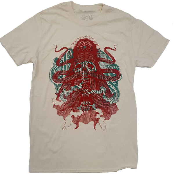 Baroness Unisex Opium Crown Bomull T-shirt XXL Naturlig Natural XXL