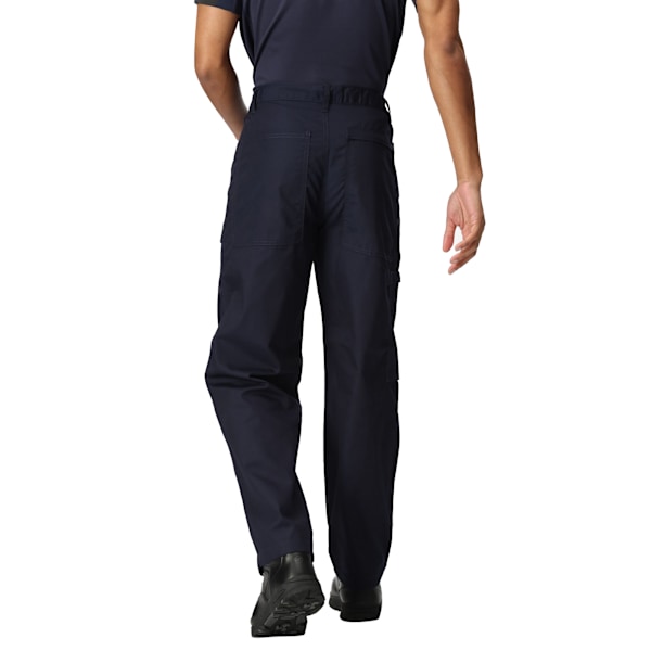 Regatta Professional Arbetsbyxor Action för män (Vattenavvisande) Navy 40 Long