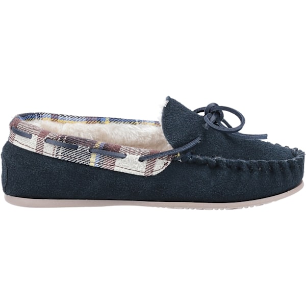 Cotswold Dam/Damer Kilkenny Klassiska Pälsfodrade Mockasinskor Navy 4 UK