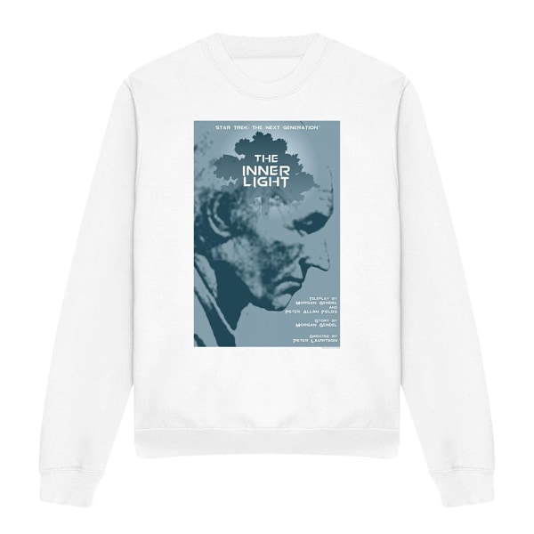Star Trek Unisex Vuxen The Next Generation Säsong 5 Avsnitt 25 White XXL