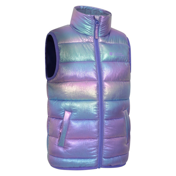 Mountain Warehouse Barn/Barn Rocko Plain Padded Gilet 3-4 Blue 3-4 Years