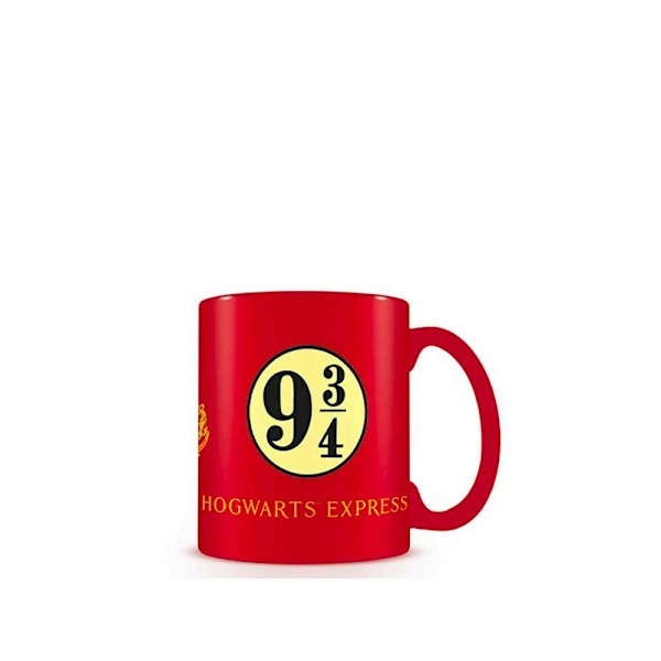 Harry Potter Platform 9 3/4 Mugg En Storlek Röd Red One Size