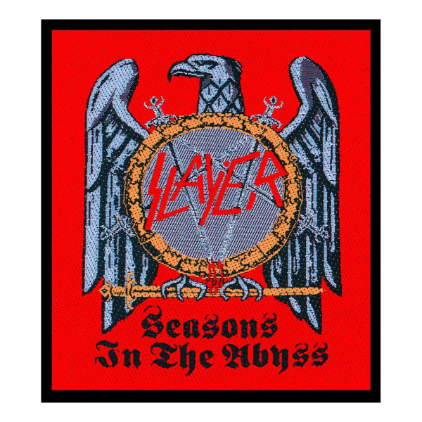 Slayer Seasons In The Abyss Patch One Size Röd/Grå/Svart Red/Grey/Black One Size