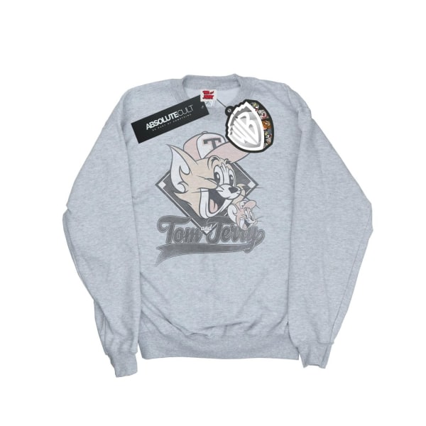 Tom And Jerry Herr Basebollkeps Sweatshirt S Sports Grey Sports Grey S