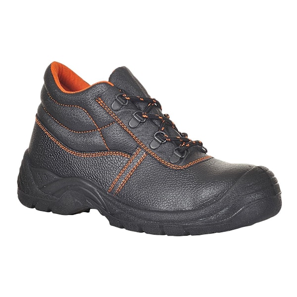 Portwest Unisex Adult Steelite Kumo Läder Anti Scuff Toe Safe Black 3 UK