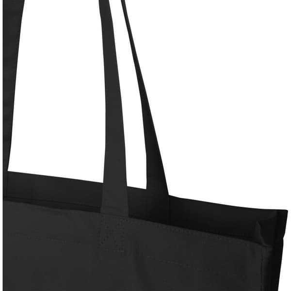 Återvunnen Kilförsedd 14L Tygväska One Size Solid Svart Solid Black One Size