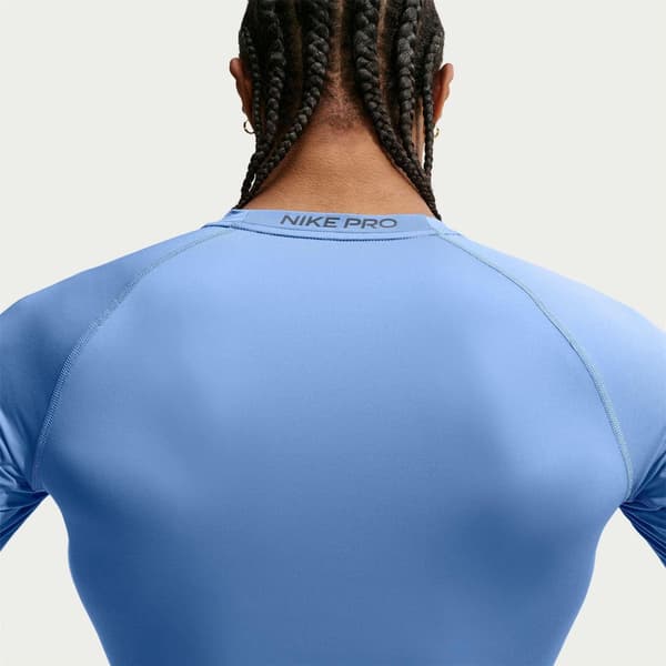 Nike Herr Pro Core Långärmad T-shirt S Indigo Indigo S