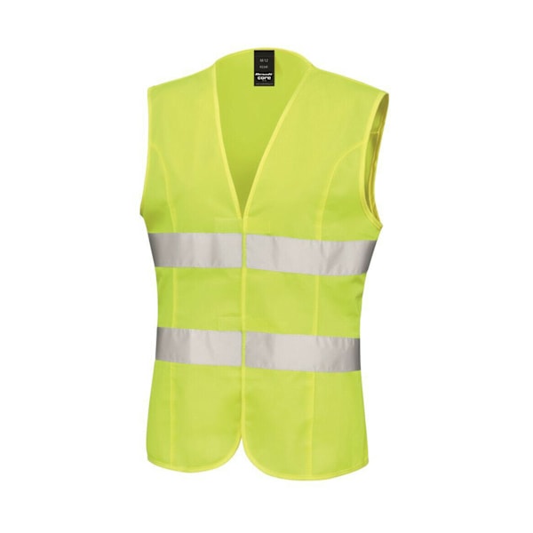 Result Core Dam/Kvinnor Ärmlös Hi Vis Väst XL/16 Fluorescerande Fluorescent Yellow XL/16