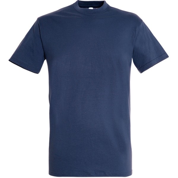 SOLS Regent kortärmad t-shirt för män L Denim Denim L