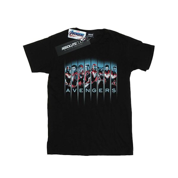 Marvel Boys Avengers Endgame Team Tech Assemble T-shirt 5-6 år Black 5-6 Years
