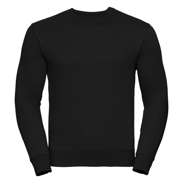 Russell Herr Autentisk Sweatshirt (smalare snitt) 4XL Svart Black 4XL